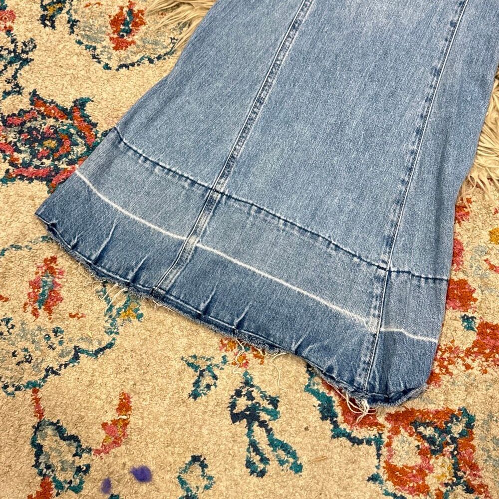 Show me your Mumu wide leg flare overalls size small - Picture 3 of 8